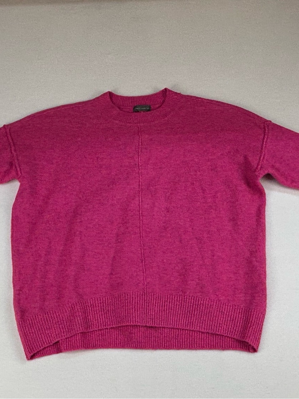 Vince Camuto Fuchsia Crewneck Sweater